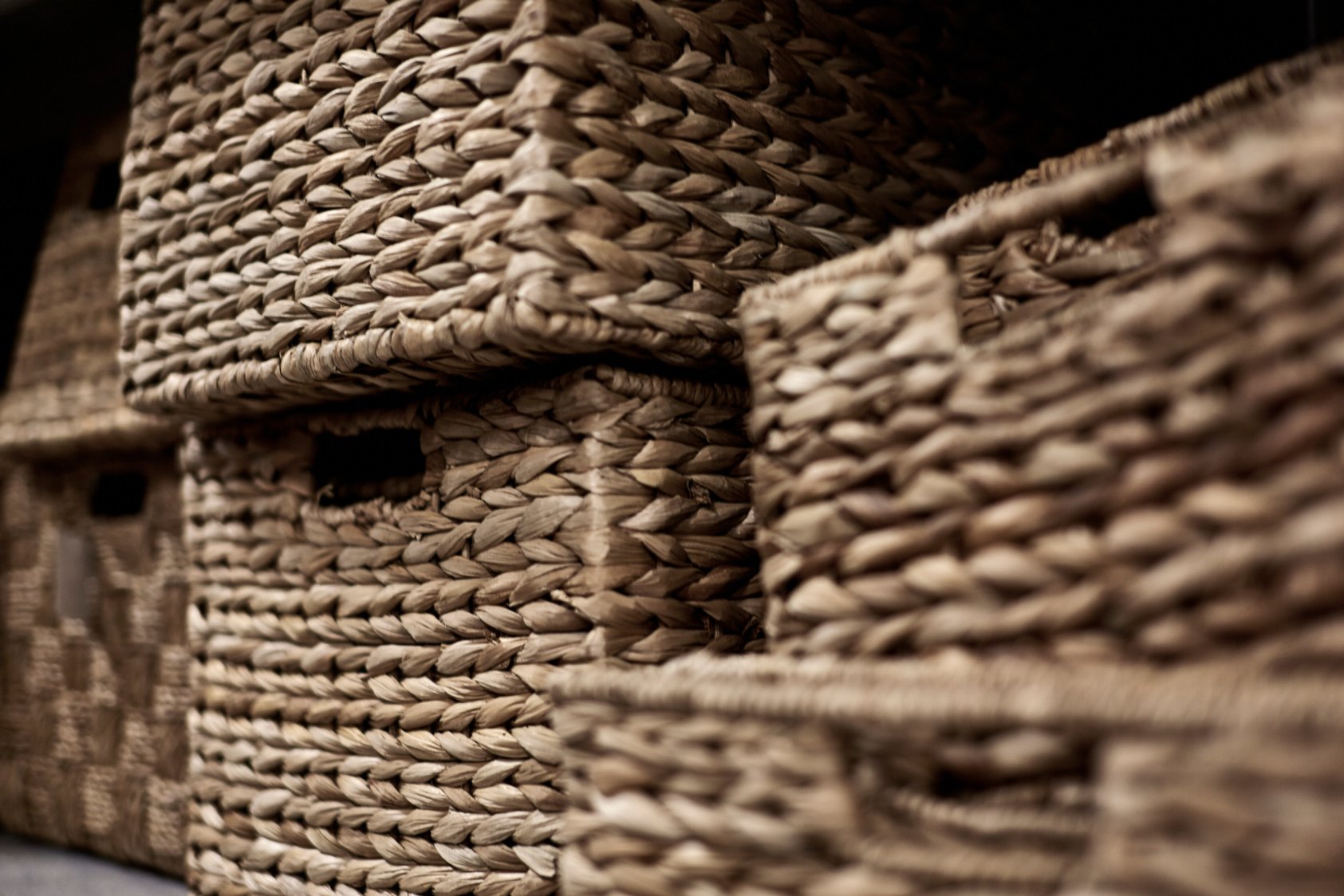 Natural Fiber Storage Baskets